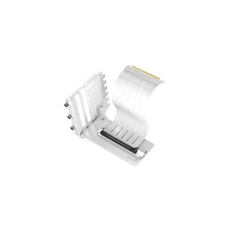 Antec RTX50 PCIe 5.0 Riser Cable with 90-Degree Bracket Mount, White, for Vertical Graphics Card Mounting