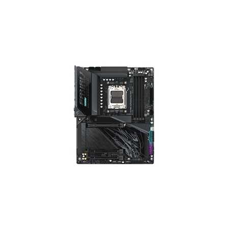 Gigabyte X870E AORUS ELITE X3D AMD AM5 Socket Motherboard, ATX, 4x DDR5 Slots, 4x M.2 Sockets, Fitted I/O Shield, 5GbE LAN, Wi-F