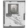Gigabyte X870E AORUS PRO X3D ICE AMD AM5 Socket Motherboard, ATX, 4x DDR5 Slots, 4x M.2 Sockets, Fitted I/O Shield, 5GbE LAN, Wi