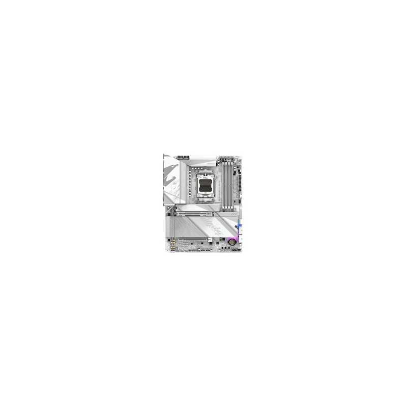 Gigabyte X870 AORUS ELITE X3D ICE AMD AM5 Socket Motherboard, ATX, 4x DDR5 Slots, 4x M.2 Sockets, 5GbE LAN, Wi-Fi 7, 1x HDMI Por
