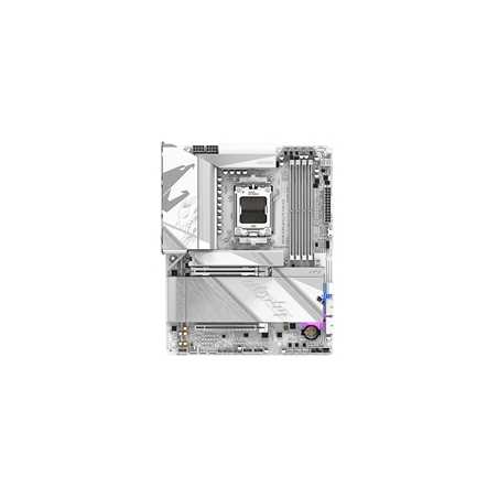Gigabyte X870 AORUS ELITE X3D ICE AMD AM5 Socket Motherboard, ATX, 4x DDR5 Slots, 4x M.2 Sockets, 5GbE LAN, Wi-Fi 7, 1x HDMI Por
