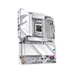 Gigabyte X870 AORUS ELITE X3D ICE AMD AM5 Socket Motherboard, ATX, 4x DDR5 Slots, 4x M.2 Sockets, 5GbE LAN, Wi-Fi 7, 1x HDMI Por