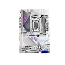 Gigabyte X870E AORUS MASTER X3D ICE AMD AM5 Socket Motherboard, ATX, 4x DDR5 Slots, 5x M.2 Sockets, Fitted I/O Shield, 10GbE LAN