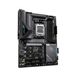 Gigabyte X870E EAGLE X3D WIFI7 AMD AM5 Socket Motherboard, ATX, 4x DDR5 Slots, 4x M.2 Sockets, Fitted I/O Shield, 5GbE LAN, Wi-F
