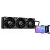 Antec Vortex View 360 Black AIO Liquid CPU Cooler, Massive 5-Inch Rotatable IPS LCD Display, 9th Gen Asetek Pump for 400W TDP, T