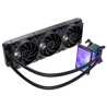 Antec Vortex View 360 Black AIO Liquid CPU Cooler, Massive 5-Inch Rotatable IPS LCD Display, 9th Gen Asetek Pump for 400W TDP, T