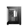 DeepCool CG330 3F ARGB Dual-Chamber Micro-ATX Tower Case, Tempered Glass Panels, 3 x 120mm ARGB Fans, USB 3.0, ITX/Micro-ATX, Bl