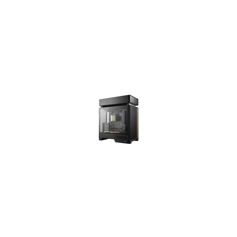 DeepCool CL6600 ARGB Modular Split-Chamber Mid-Tower ATX Case, Tempered Glass Panels,  Pre-installed 360mm ARGB Liquid Cooler, 2