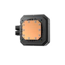 DeepCool Spartacus 360 AIO Liquid CPU Cooler, 360mm Radiator, 3 x 120mm PWM Fans, 3.4" LCD Display Pump, ARGB Lighting, Intel L