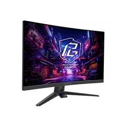 ASRock Phantom Gaming PG27FRS1A 27 Inch FHD (1920 x 1080) VA Curved (1500R) Gaming Monitor, 280Hz 1ms (MPRT) Response Time, 2 x 