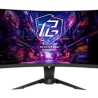 ASRock Phantom Gaming PG27QRT2A 27 Inch QHD (2560 x 1440) Curved (1500R) VA Gaming Monitor, 180Hz 1ms (MPRT) Response Time, 2 x 