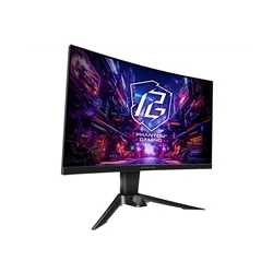 ASRock Phantom Gaming PG27QRT2A 27 Inch QHD (2560 x 1440) Curved (1500R) VA Gaming Monitor, 180Hz 1ms (MPRT) Response Time, 2 x 