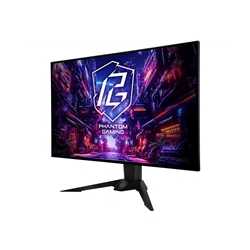 ASRock Phantom Gaming PGO32UFS 32 Inch 4K/ UHD (3840 x 2160) Flat WOLED Gaming Monitor, 240Hz 0.03ms (GTG) Response Time, 2 x HD