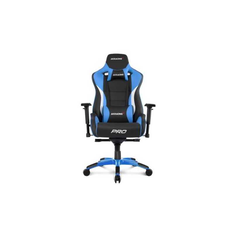 AKRacing Masters Series Pro Gaming Chair, Black & Blue, 5/10 Year Warranty