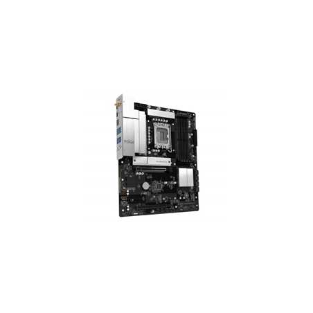ASRock B860 Rock WiFi 7 Intel 1851 Socket Motherboard, ATX, 4x DDR5 Slots, 3x M.2 Sockets, Fitted I/O Shield, 2.5GbE LAN, Wi-Fi 