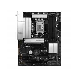 ASRock B860 Rock WiFi 7 Intel 1851 Socket Motherboard, ATX, 4x DDR5 Slots, 3x M.2 Sockets, Fitted I/O Shield, 2.5GbE LAN, Wi-Fi 
