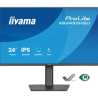 iiyama PROLITE XB2493HSU-B1 24 inch IPS Monitor, Full HD, 1ms, USB Hubx2, HDMI, DisplayPort, Freesync, 120Hz, Speakers, Black, A