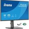 iiyama PROLITE XB2493HSU-B1 24 inch IPS Monitor, Full HD, 1ms, USB Hubx2, HDMI, DisplayPort, Freesync, 120Hz, Speakers, Black, A