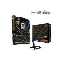 ASRock X870E TAICHI OCF AMD AM5 Socket Motherboard, ATX, 2x DDR5 Slots, 6x M.2 Sockets, Fitted I/O Shield, 5GbE LAN, Wi-Fi 7, 1x