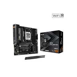 ASRock B850M Challenger WiFi AMD AM5 Socket Motherboard, Micro-ATX, 4x DDR5 Slots, 2x M.2 Sockets, Fitted I/O Shield, 2.5GbE LAN