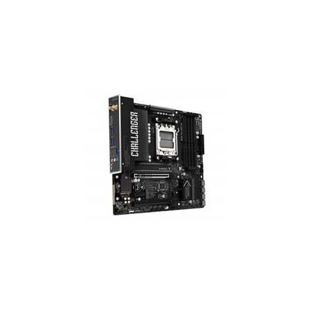 ASRock B850M Challenger WiFi AMD AM5 Socket Motherboard, Micro-ATX, 4x DDR5 Slots, 2x M.2 Sockets, Fitted I/O Shield, 2.5GbE LAN