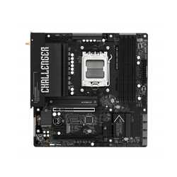 ASRock B850M Challenger WiFi AMD AM5 Socket Motherboard, Micro-ATX, 4x DDR5 Slots, 2x M.2 Sockets, Fitted I/O Shield, 2.5GbE LAN