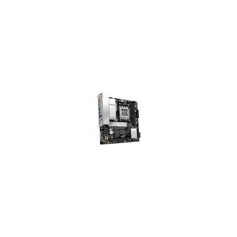 ASRock B850M Rock WiFi AMD AM5 Socket Motherboard, Micro-ATX, 2x DDR5 Slots, 2x M.2 Sockets, Fitted I/O Shield, 2.5GbE LAN, Wi-F