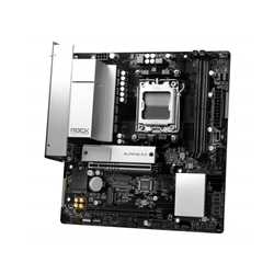 ASRock B850M Rock WiFi AMD AM5 Socket Motherboard, Micro-ATX, 2x DDR5 Slots, 2x M.2 Sockets, Fitted I/O Shield, 2.5GbE LAN, Wi-F