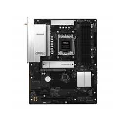 ASRock B850 Rock WiFi 7 AMD AM5 Socket Motherboard, ATX, 4x DDR5 Slots, 2x M.2 Sockets, Fitted I/O Shield, 2.5GbE LAN, Wi-Fi 7, 
