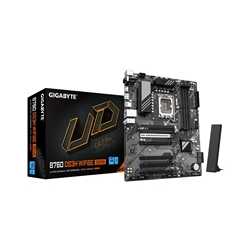 Gigabyte B760 DS3H WIFI6E GEN5 Intel 1700 Socket Motherboard, ATX, 4x DDR5 Slots, 2x M.2 Sockets, GbE LAN, Wi-Fi 6E, 1x DisplayP
