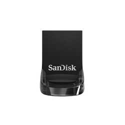 SanDisk Ultra Fit - USB flash drive - 32 GB - USB 3.1 - black (pack of 3)