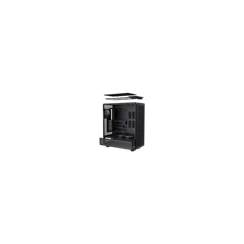 Antec 900 Full Tower PC Case, Tempered Glass Side Panel, E-ATX/ATX Support, High Airflow Design, USB 3.0 & USB-C, Black