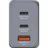 Verbatim (32201) GNC-65 GaN Charger 65W with 2 x USB-C PD 65W / 1 x USB-A QC 3.0 (EU/UK/US)