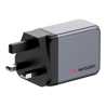 Verbatim GNC-65 GaN Charger 65W with 2 x USB-C PD 65W / 1 x USB-A QC 3.0 (EU/UK/US)