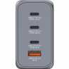 Verbatim (32204) GNC-200 GaN Charger 200W with 2 x USB-C PD 100W / 1 x USB-C PD 65W / 1 x USB QC 3.0 (EU/UK/US)