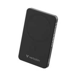 Verbatim (32225) Charge 'n' Go Essentials MagSafe Power Bank Wireless 5000mAh Black