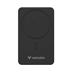 Verbatim (32225) Charge 'n' Go Essentials MagSafe Power Bank Wireless 5000mAh Black