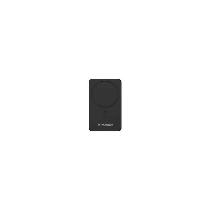 Verbatim (32227) Charge 'n' Go Essentials MagSafe Power Bank Wireless 10000mAh Black