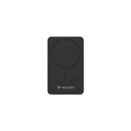 Verbatim (32227) Charge 'n' Go Essentials MagSafe Power Bank Wireless 10000mAh Black