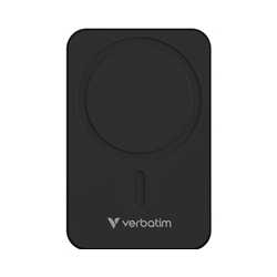 Verbatim (32223) Charge 'n' Go Power Bank Magnetic Wireless Charging 20000mAh Black