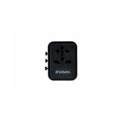 Verbatim  (49544) UTA-02 Universal Travel Adapter with 1 x USB-C PD 20W / 1 x USB-A QC 3.0
