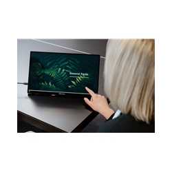 Verbatim Portable 15.6" Touch Monitor 4K UHD ALU, 3840 x 2160 Resolution, 60HZ, Built-in Kickstand, Tilt: From 0 Up To 85