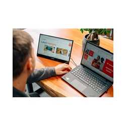 Verbatim Portable 15.6" Touchscreen IPS Monitor LIGHT, USB-C, Speakers, 1920 x 1080 Resolution, 60Hz