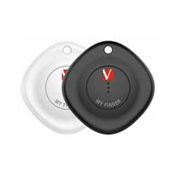 Verbatim (32131) MYF-02 My Finder Bluetooth Item Finder 2 Pack Black /White