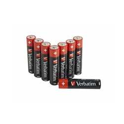 Verbatim (49502) AAA Battery Alkaline 8 Pack (Hangcard)