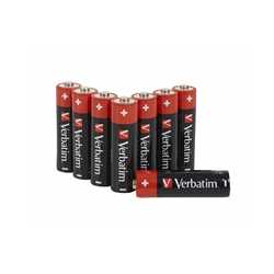 Verbatim (49503) AA Battery Alkaline 8 Pack (Hangcard)
