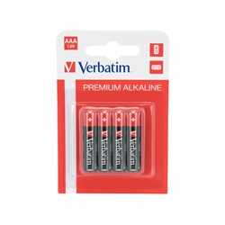 Verbatim (49920) AAA Battery Alkaline 4 Pack