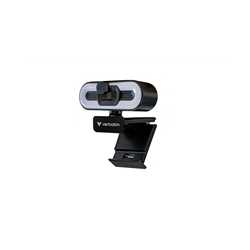 Verbatim (49579) AWC-02 Full HD 1080p Autofocus Webcam with Microphone and Light