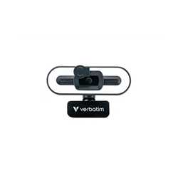 Verbatim (49579) AWC-02 Full HD 1080p Autofocus Webcam with Microphone and Light