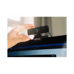 Verbatim (49580) AWC-03 Ultra HD 4K Autofocus Webcam with Dual Microphone